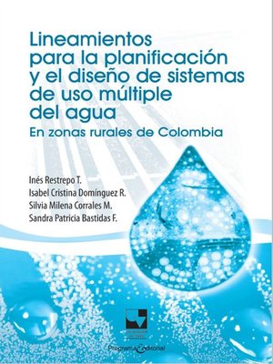 cover image of Lineamientos para la planificación y el diseño de sistemas de uso múltiple del agua